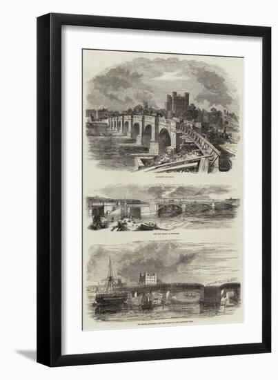 The Bridge, Rochester-null-Framed Giclee Print