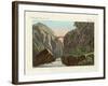 The Bridge to Ronda-null-Framed Giclee Print