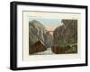 The Bridge to Ronda-null-Framed Giclee Print