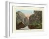 The Bridge to Ronda-null-Framed Giclee Print