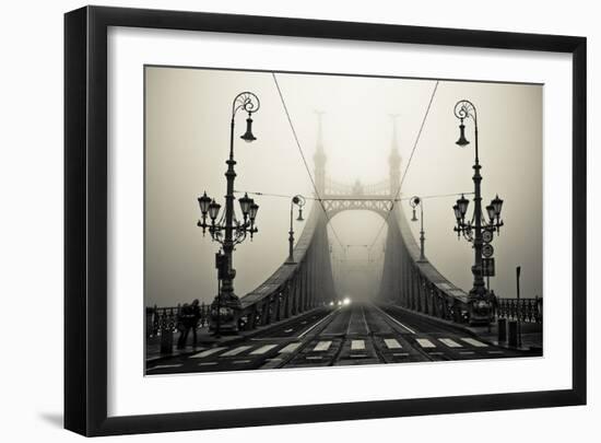 The Bridge-null-Framed Giclee Print