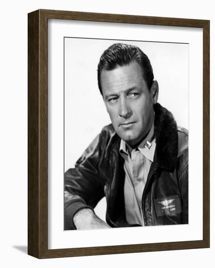 The Bridges at Toko-Ri, William Holden, 1955-null-Framed Photo