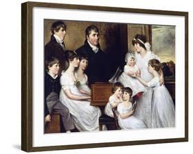 The Bridges Family-John Constable-Framed Giclee Print