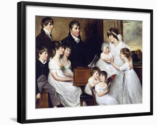 The Bridges Family-John Constable-Framed Giclee Print