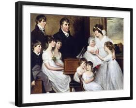 The Bridges Family-John Constable-Framed Giclee Print