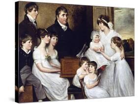 The Bridges Family-John Constable-Stretched Canvas