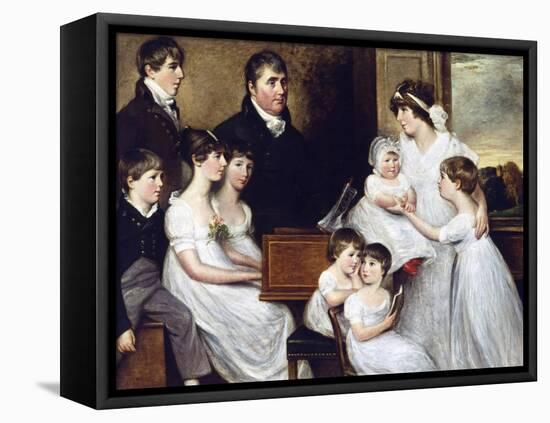 The Bridges Family-John Constable-Framed Stretched Canvas