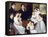 The Bridges Family-John Constable-Framed Stretched Canvas