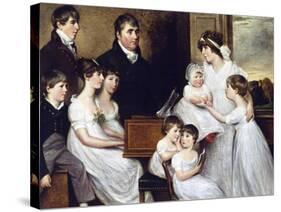 The Bridges Family-John Constable-Stretched Canvas