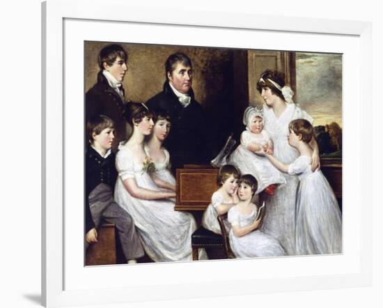 The Bridges Family-John Constable-Framed Giclee Print