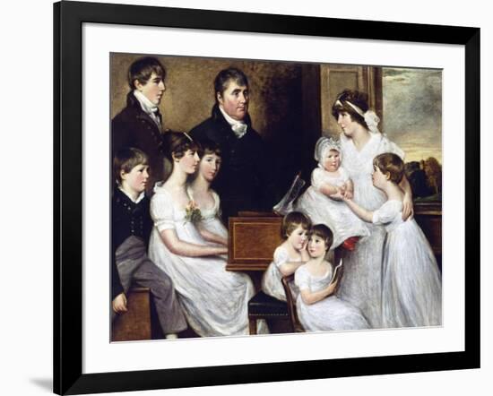 The Bridges Family-John Constable-Framed Giclee Print