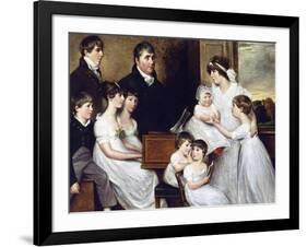 The Bridges Family-John Constable-Framed Giclee Print