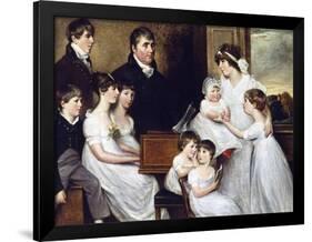 The Bridges Family-John Constable-Framed Giclee Print