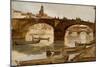 The Bridges: Florence, C.1880-Frank Duveneck-Mounted Giclee Print