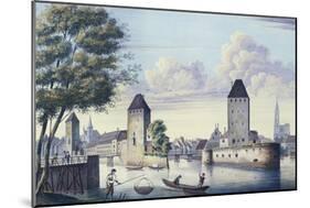 The Bridges of Strasbourg, 1830-L. Urgelles-Mounted Giclee Print