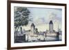 The Bridges of Strasbourg, 1830-L. Urgelles-Framed Giclee Print