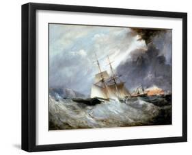 The Brig 'Hermaphrodite', 1830-George Balmer-Framed Giclee Print