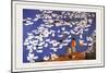 The Brigade's Ducks-Li Chen-hua-Mounted Art Print