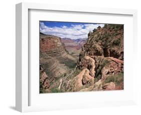 The Bright Angel Trail, Beneath the South Rim, Grand Canyon National Park, Arizona, USA-Ruth Tomlinson-Framed Photographic Print