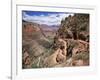 The Bright Angel Trail, Beneath the South Rim, Grand Canyon National Park, Arizona, USA-Ruth Tomlinson-Framed Photographic Print