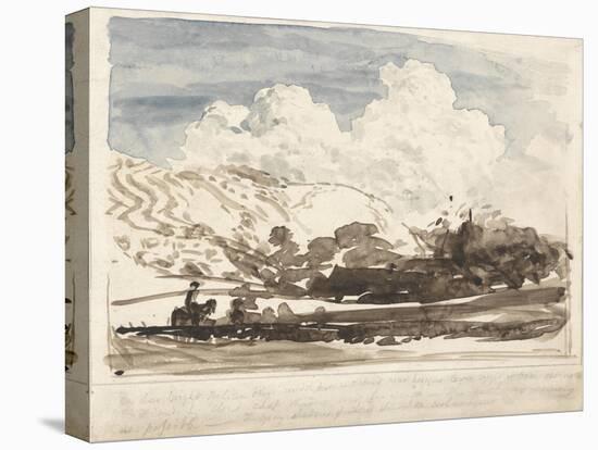 The Bright Cloud-Samuel Palmer-Stretched Canvas