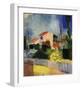 The Bright House-Auguste Macke-Framed Giclee Print