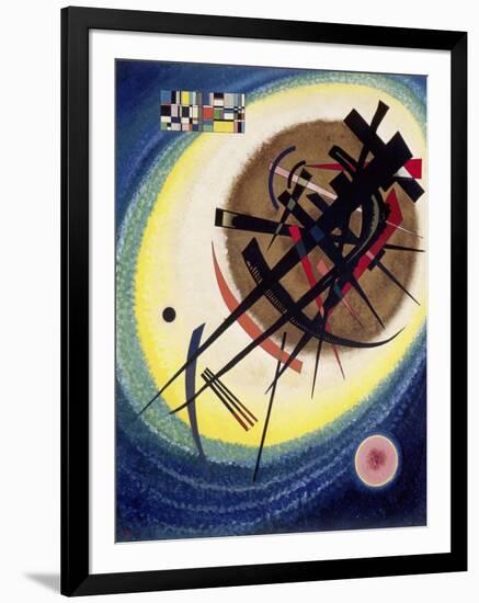 The Bright Oval-Wassily Kandinsky-Framed Giclee Print