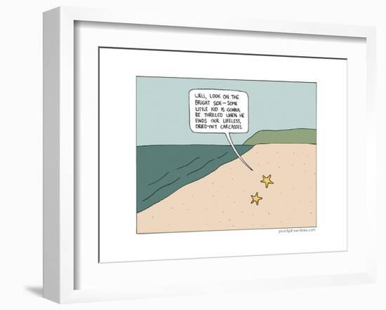 The Bright Side-Reza Farazmand-Framed Art Print