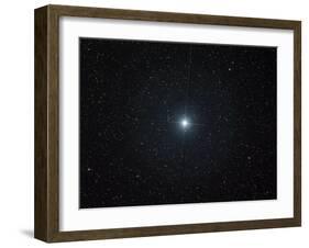 The Bright Star Altair in the Constellation Aquila-Stocktrek Images-Framed Photographic Print