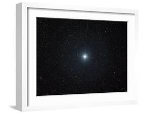 The Bright Star Altair in the Constellation Aquila-Stocktrek Images-Framed Photographic Print