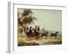 The Brighton - London Coach on the Open Road, 1831-John Frederick Herring I-Framed Giclee Print