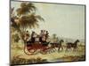 The Brighton - London Coach on the Open Road, 1831-John Frederick Herring I-Mounted Giclee Print
