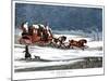 The Brighton Mail on Christmas Day, 1836-Henry Thomas Alken-Mounted Giclee Print