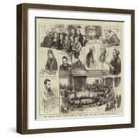 The Brighton Railway Tragedy, Notes in Court During the Trial of Percy Lefroy Mapleton-null-Framed Giclee Print