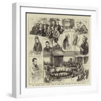 The Brighton Railway Tragedy, Notes in Court During the Trial of Percy Lefroy Mapleton-null-Framed Giclee Print