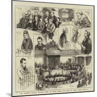 The Brighton Railway Tragedy, Notes in Court During the Trial of Percy Lefroy Mapleton-null-Mounted Giclee Print