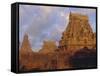 The Brihadeshwara (Brihadishwara) Temple, Built in 1000 AD, at Tanjore, Tamil Nadu, India-David Beatty-Framed Stretched Canvas