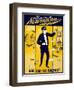 The Brilliant Psychic Star, Newmann the Great, George Newmann, Hypnotist, and Stage Magician, 1928-null-Framed Art Print