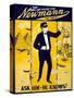 The Brilliant Psychic Star, Newmann the Great, George Newmann, Hypnotist, and Stage Magician, 1928-null-Stretched Canvas