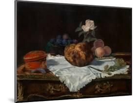 The Brioche, 1870-Edouard Manet-Mounted Giclee Print