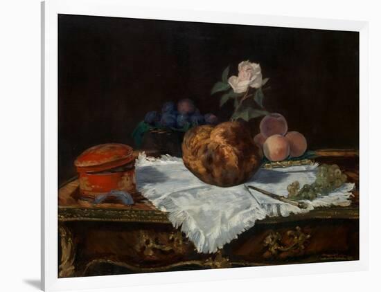 The Brioche, 1870-Edouard Manet-Framed Giclee Print