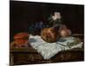 The Brioche, 1870-Edouard Manet-Mounted Giclee Print