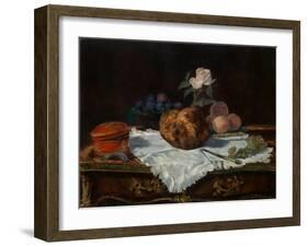 The Brioche, 1870-Edouard Manet-Framed Giclee Print