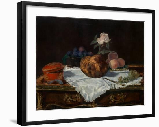 The Brioche, 1870-Edouard Manet-Framed Giclee Print