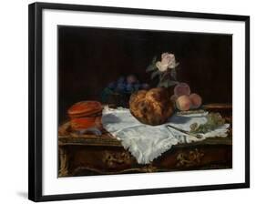 The Brioche, 1870-Edouard Manet-Framed Giclee Print