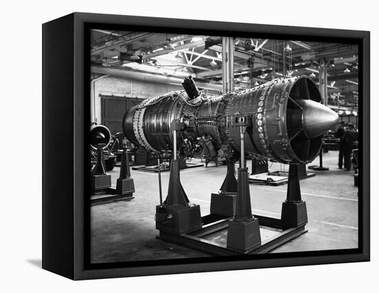 The Bristol Olympus Turbo Jet-null-Framed Stretched Canvas