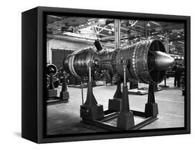 The Bristol Olympus Turbo Jet-null-Framed Stretched Canvas