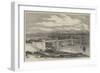 The Britannia Tubular Bridge across the Menai Straits-null-Framed Giclee Print