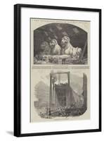 The Britannia Tubular Railway Bridge-null-Framed Giclee Print