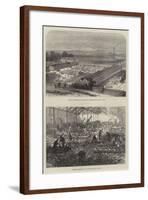 The Britannia Works in Bedford-Charles Robinson-Framed Giclee Print